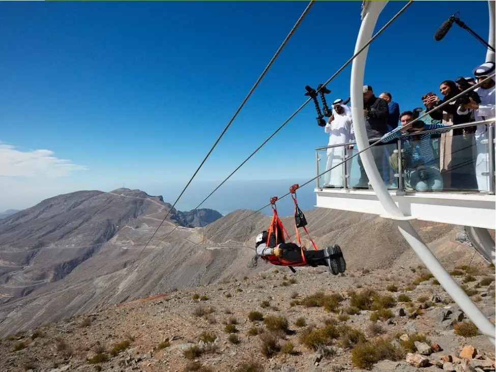 Jebel Jais Flight (world’s longest zipline)