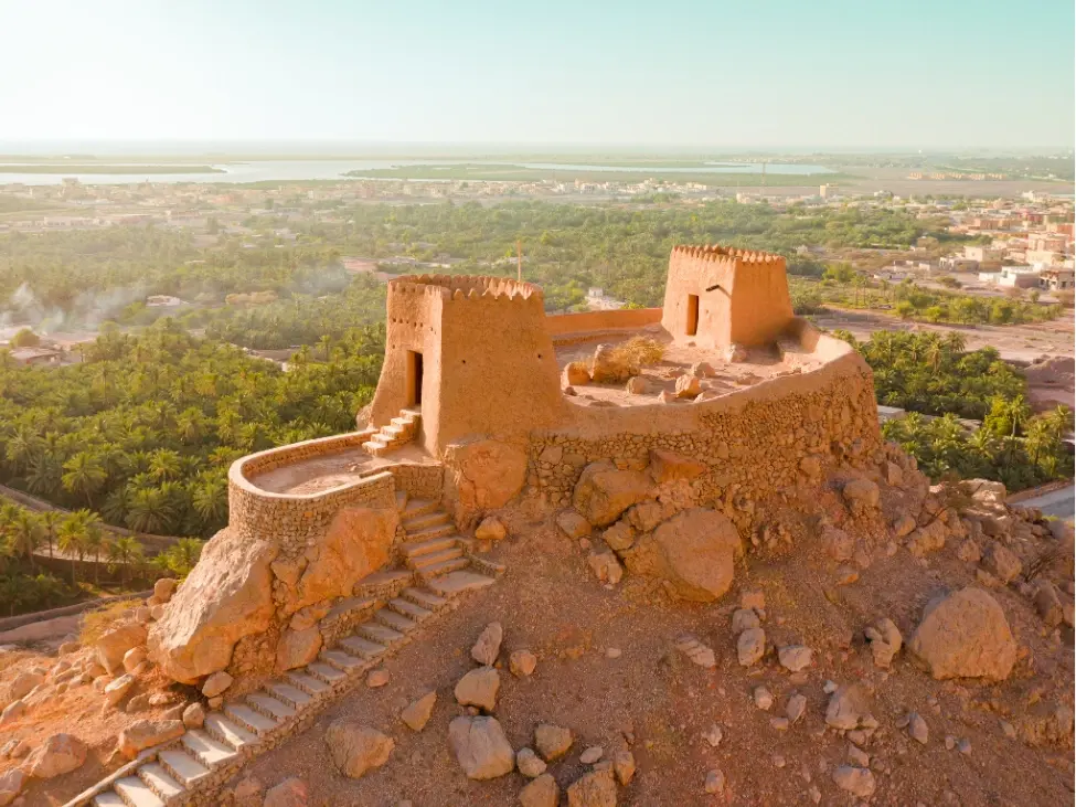 Dhayah Fort (hilltop views)